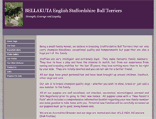 Tablet Screenshot of bellakuta.com